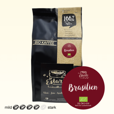 Der Bio Kaffee Brasilien von Estaria