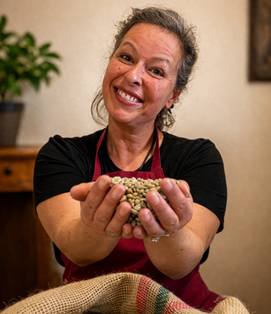 Petra Koch, die Inhaberin der Estaria Kaffeeschule in Idstein.